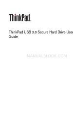 Lenovo ThinkPad Hard Disk Drive Manual del usuario