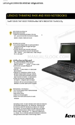 Lenovo ThinkPad R400 Especificaciones