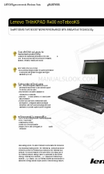 Lenovo ThinkPad R400 Folleto