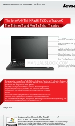 Lenovo ThinkPad T430u Especificaciones