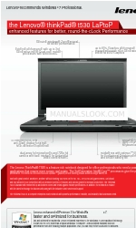 Lenovo ThinkPad T530 Especificações