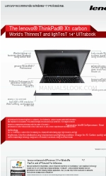 Lenovo ThinkPad X1 Carbon Especificações