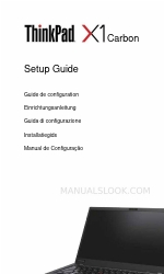 Lenovo ThinkPad X1 Carbon Manual de configuração