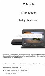 Lenovo ThinkPad X131e Manual de Políticas