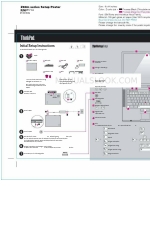 Lenovo ThinkPad Z60m Series Manual de instalação