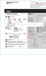 Lenovo ThinkPad Z60m Series (Francês) Instructions D'utilisation