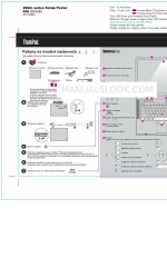 Lenovo ThinkPad Z60m Series (Eslovaco) Manual