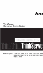 Lenovo ThinkServer TD200 (Turkse) Garantie en ondersteuningsinformatie