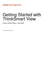 Lenovo ThinkSmart Hub Começar a trabalhar