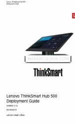 Lenovo ThinkSmart Hub 500 Manual de implantação