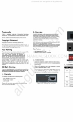 CTS MCT-3002 Series Manuel de l'utilisateur