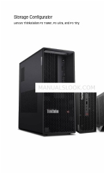 Lenovo ThinkStation P3 Tower Podręcznik