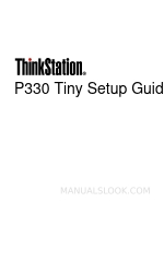 Lenovo ThinkStation P330 Instrukcja konfiguracji