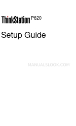 Lenovo ThinkStation P620 Setup Manual