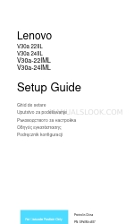 Lenovo V30a 24IIL Manual de configuração