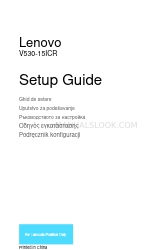 Lenovo V530-15ICR Setup Manual