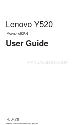 Lenovo Y520 Manuale d'uso