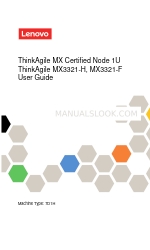 Lenovo ThinkAgile MX3321-H Manuale d'uso