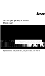 Lenovo ThinkServer (スロベニア語）保証とサポート情報