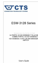 CTS ESW-3128 Series Manuel de l'utilisateur