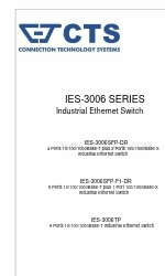 CTS IES-3006SFP-DR 매뉴얼