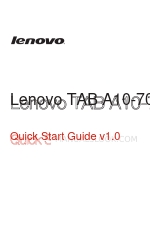 Lenovo A10-70 Snelstarthandleiding