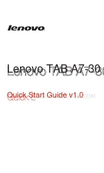 Lenovo A3300-HV Manual de início rápido