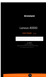 Lenovo A5500 Manual del usuario