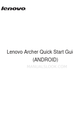 Lenovo Archer Manual de inicio rápido