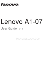 Lenovo IdeaPad A1-07 Manual do utilizador