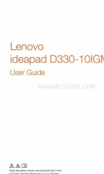 Lenovo ideapad D330-10IGM Gebruikershandleiding