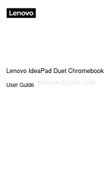 Lenovo IdeaPad Duet Chromebook 사용자 설명서