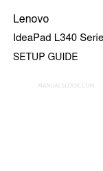 Lenovo IdeaPad L340 Series Manual de configuração