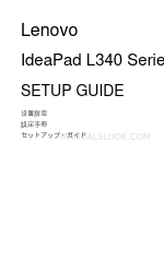 Lenovo IdeaPad L340 Series Setup Manual