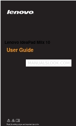 Lenovo IdeaPad Miix 10 User Manual