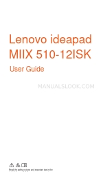 Lenovo ideapad MIIX 510-12ISK Manuel de l'utilisateur