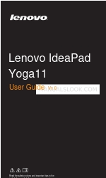 Lenovo IdeaPad Yoga 13 User Manual