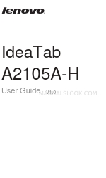 Lenovo IdeaTab A2105A-H Посібник користувача