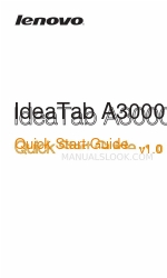 Lenovo IdeaTab A3000 Snelstarthandleiding