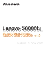 Lenovo IdeaTab S6000L Посібник із швидкого старту