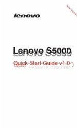 Lenovo Lenovo S5000 Snelstarthandleiding