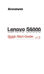 Lenovo Lenovo S5000 Manual de início rápido