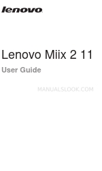 Lenovo Miix 2 11 Посібник користувача