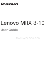 Lenovo MIIX 3-1030 User Manual