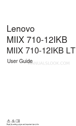 Lenovo MIIX 710-12IKB Руководство пользователя