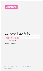 Lenovo Smart Tab M10 Gebruikershandleiding