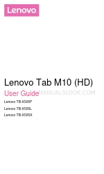 Lenovo Smart Tab M10 Podręcznik użytkownika