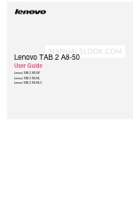 Lenovo TAB 2 A8-50L Manual do utilizador