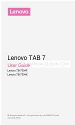 Lenovo TAB 7 Manuale d'uso