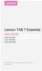 Lenovo TAB 7 Essential Manual do utilizador